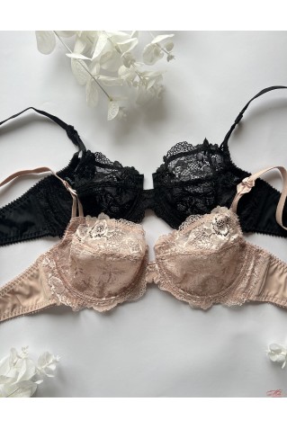 Мереживний бюстгальтер з м"якими чашками Acousma 6280